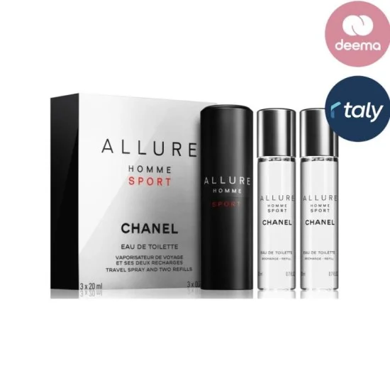 Allura Homme Sport Gift Set - 3 Pieces by Chanel for Women